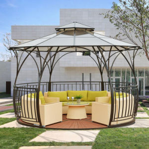 Sail Cast Iron Gazebo PVC Coated Camping Gazebo Customized