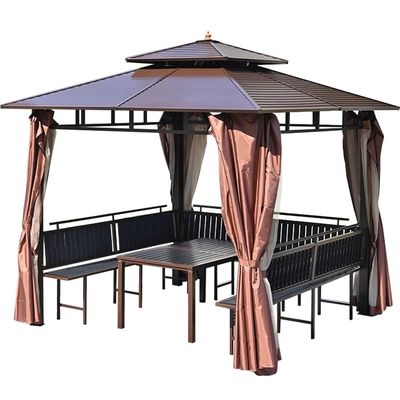 Durable Outdoor Metal Gazebos for Stylish Living