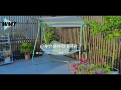 Versatile Frame Garden Swing | Outdoor Swing with Adjustable Canopy, Reclining Seat & Sturdy Aluminu